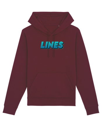 Lines Burgundy