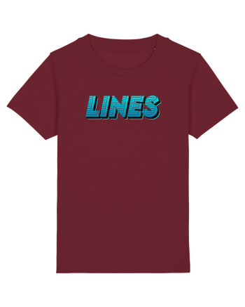 Lines Burgundy