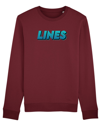 Lines Burgundy