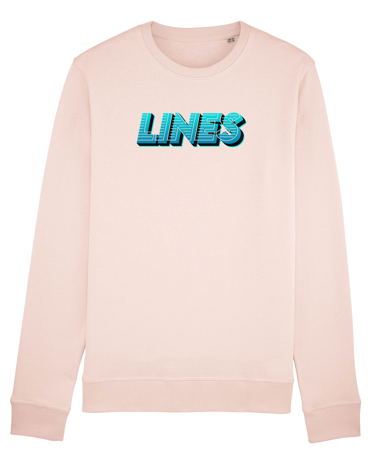Bluză mânecă lungă Unisex Rise Candy Pink