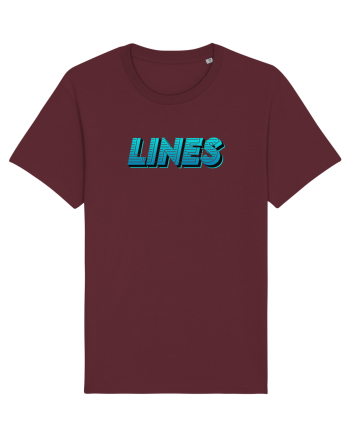 Lines Burgundy
