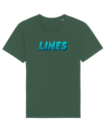 Lines Tricou mânecă scurtă Unisex Rocker