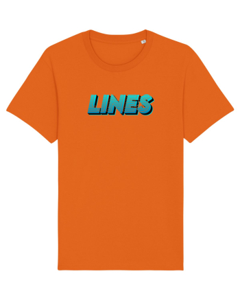 Lines Bright Orange