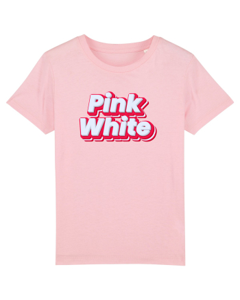 Pink white  Cotton Pink