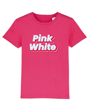 Pink white  Raspberry