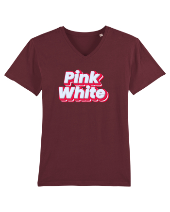 Pink white  Burgundy