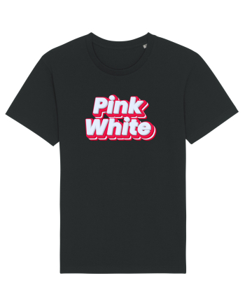 Pink white  Black