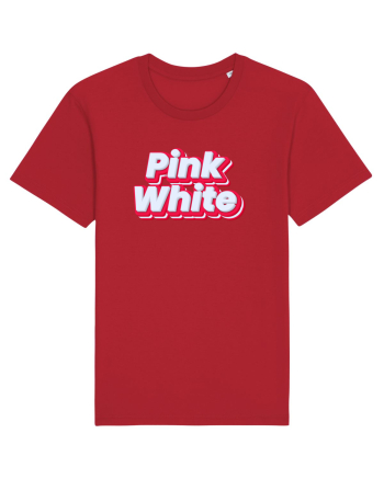 Pink white  Red