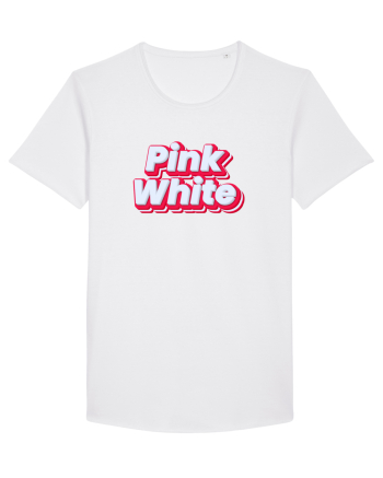 Pink white  White