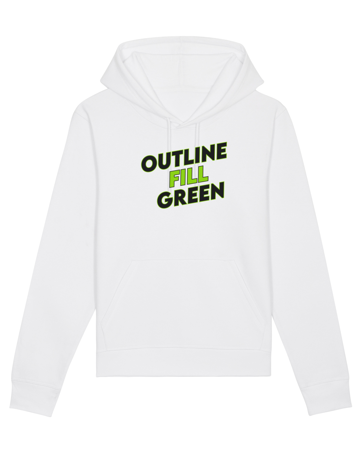 Hanorac Unisex Drummer White