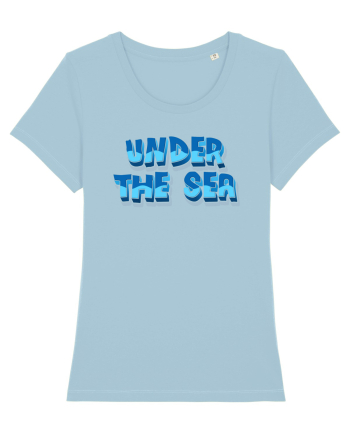 Under the sea Sky Blue