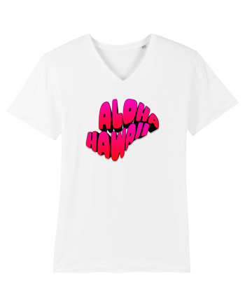 Aloha Hawaii  White