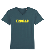 Hiphop Tricou mânecă scurtă guler V Bărbat Presenter