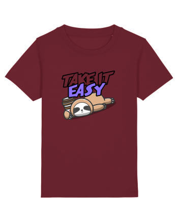Take IT easy  Burgundy