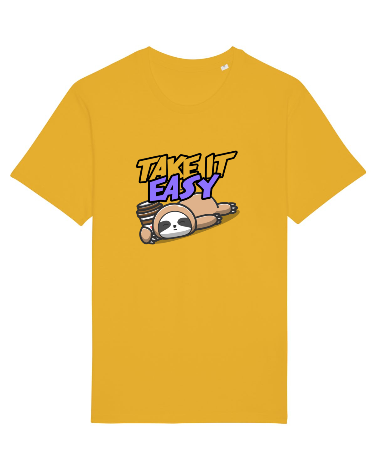 Tricou mânecă scurtă Unisex Rocker Spectra Yellow