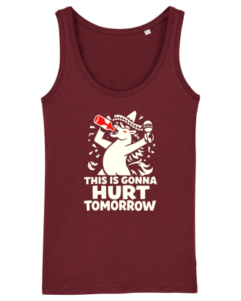 Hangover De Baut Bautura Burgundy
