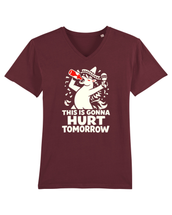 Hangover De Baut Bautura Burgundy