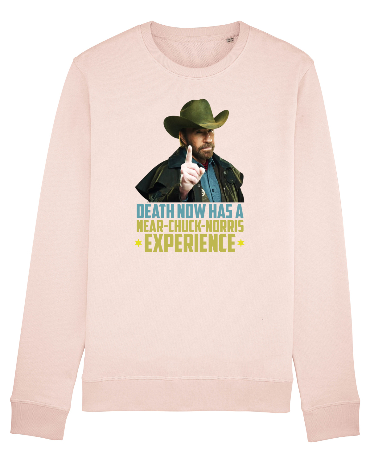 Bluză mânecă lungă Unisex Rise Candy Pink