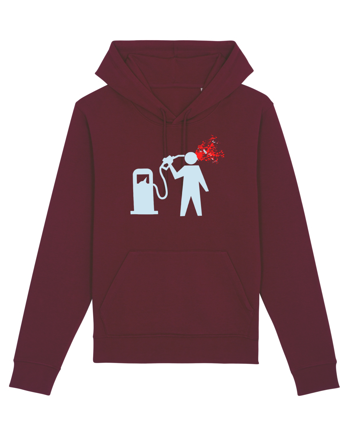 Hanorac Unisex Drummer Burgundy