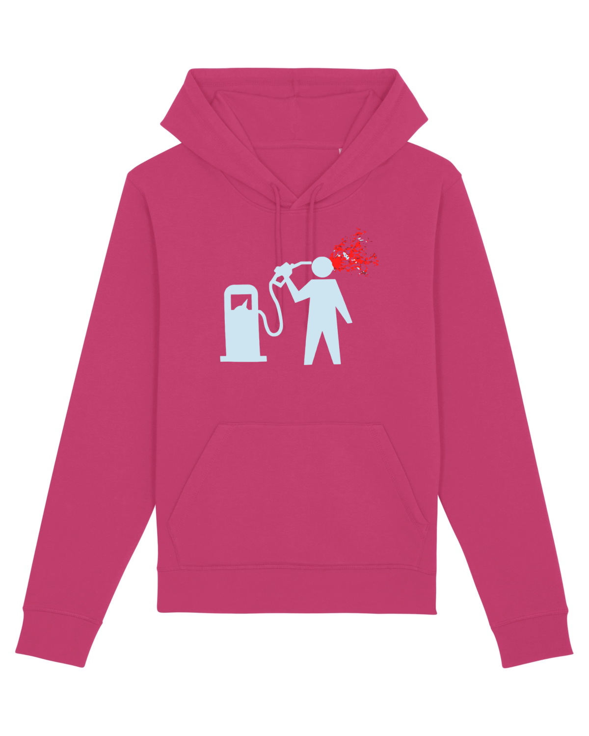 Hanorac Unisex Drummer Raspberry