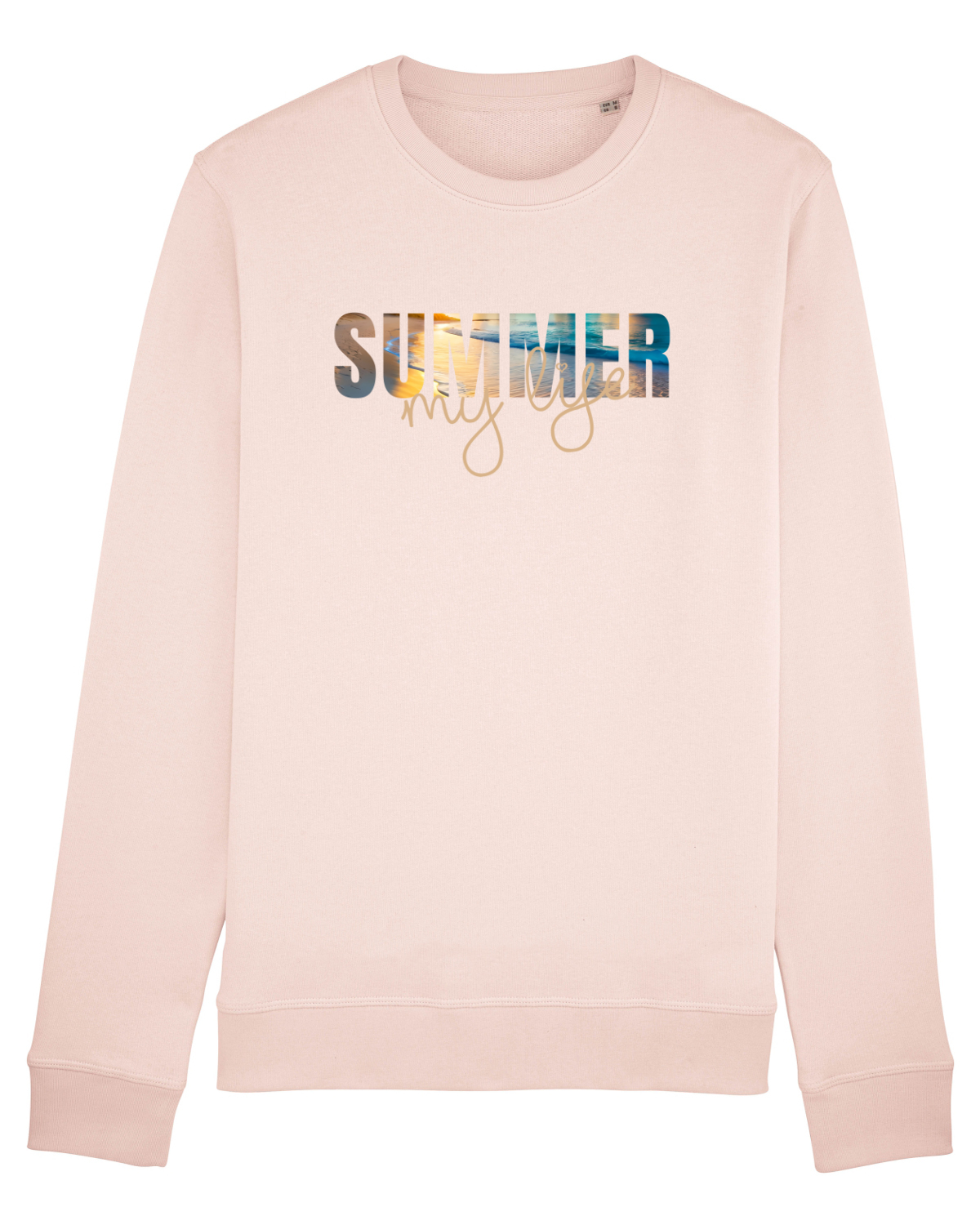 Bluză mânecă lungă Unisex Rise Candy Pink