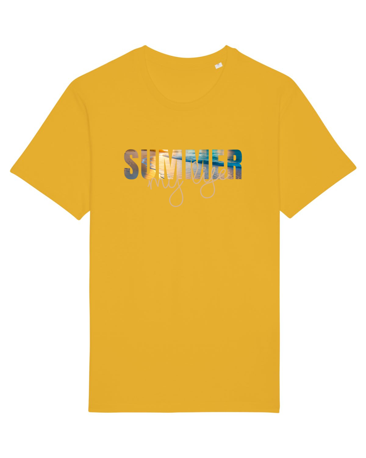 Tricou mânecă scurtă Unisex Rocker Spectra Yellow