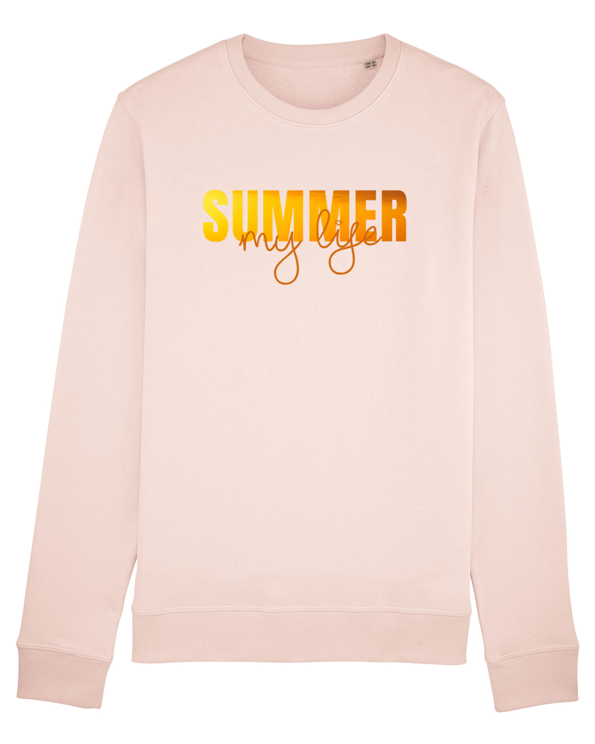 Bluză mânecă lungă Unisex Rise Candy Pink