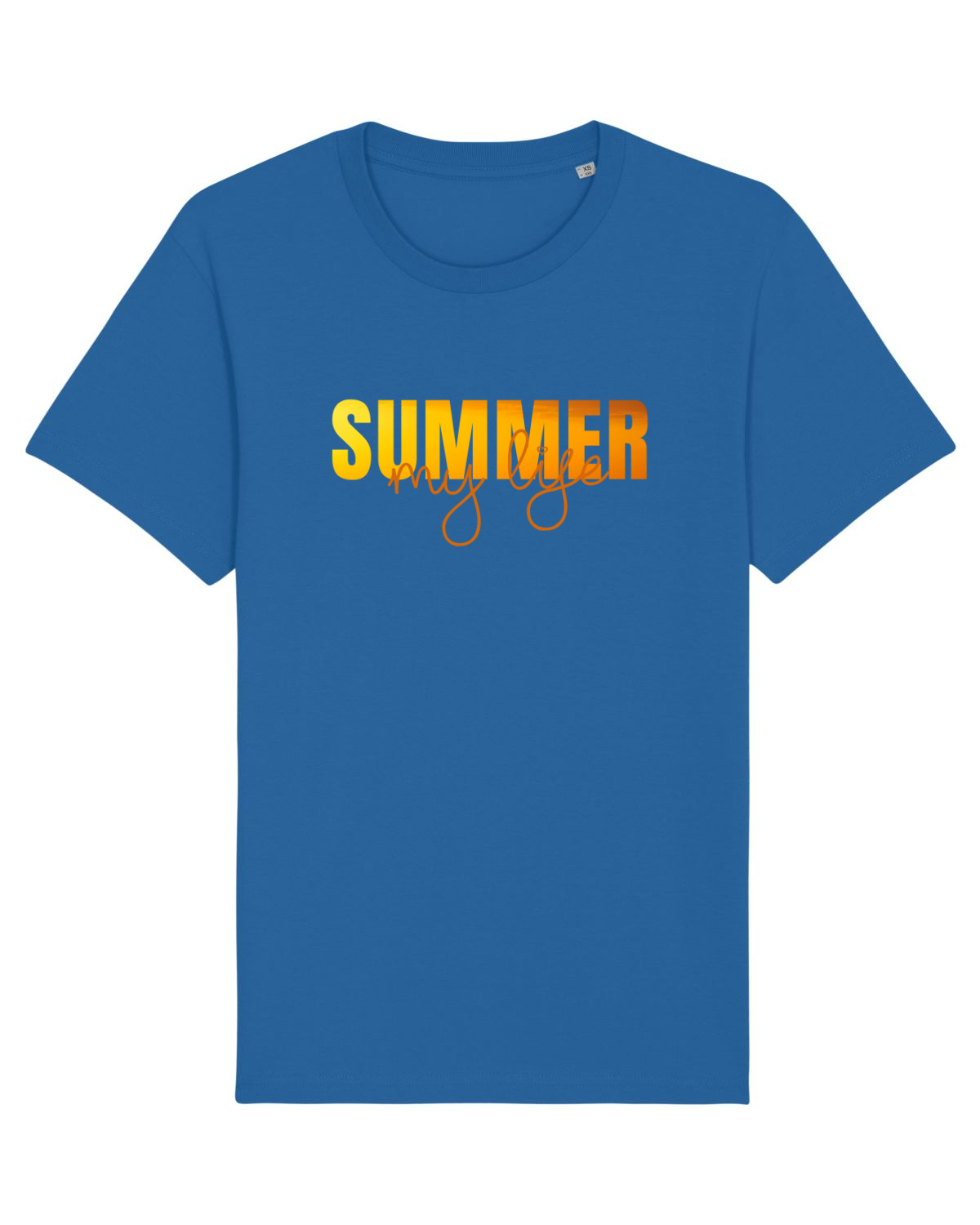 Tricou mânecă scurtă Unisex Rocker Royal Blue