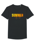 Summer  Tricou mânecă scurtă guler larg Bărbat Skater