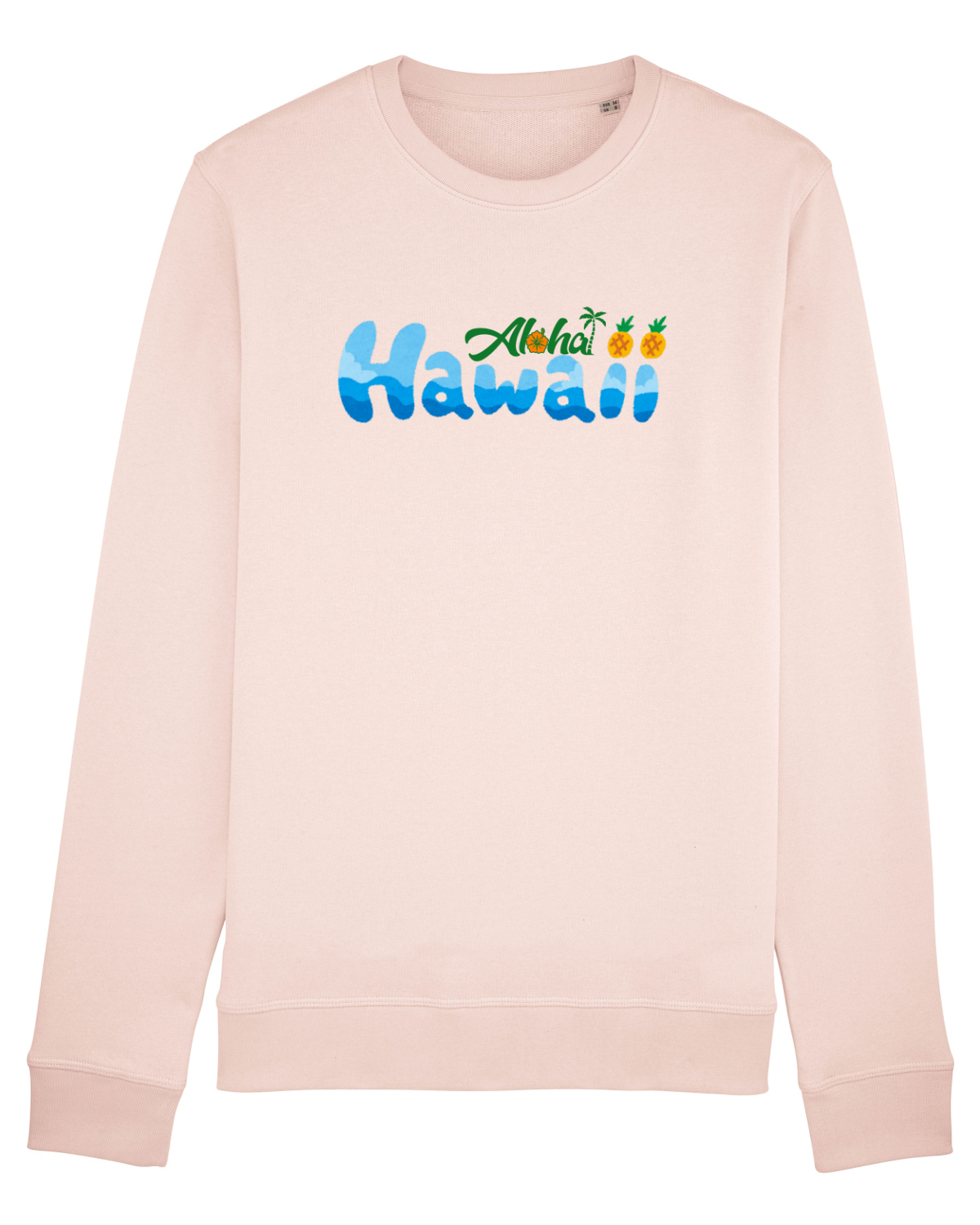 Bluză mânecă lungă Unisex Rise Candy Pink