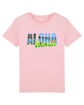 Aloha Hawaii  Cotton Pink