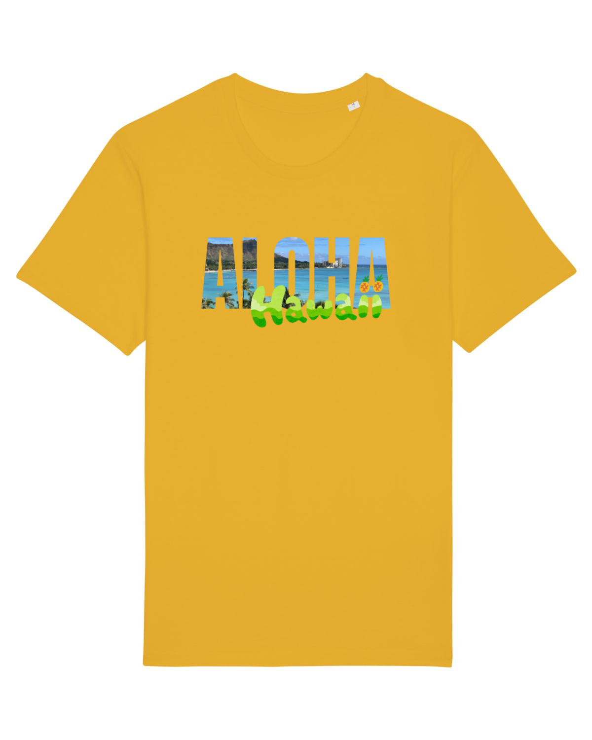 Tricou mânecă scurtă Unisex Rocker Spectra Yellow