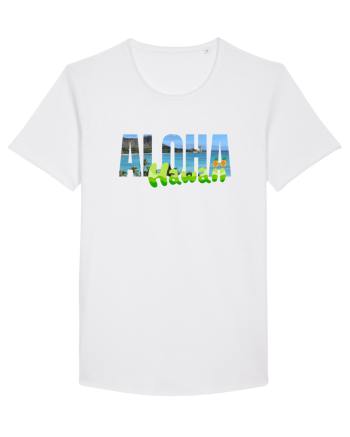 Aloha Hawaii  White