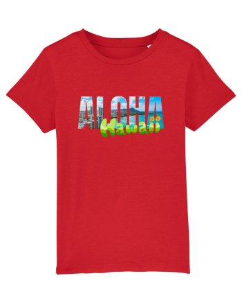 Aloha Hawaii  Red