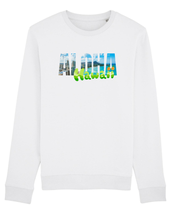 Aloha Hawaii  White