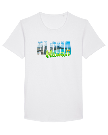 Aloha Hawaii  White