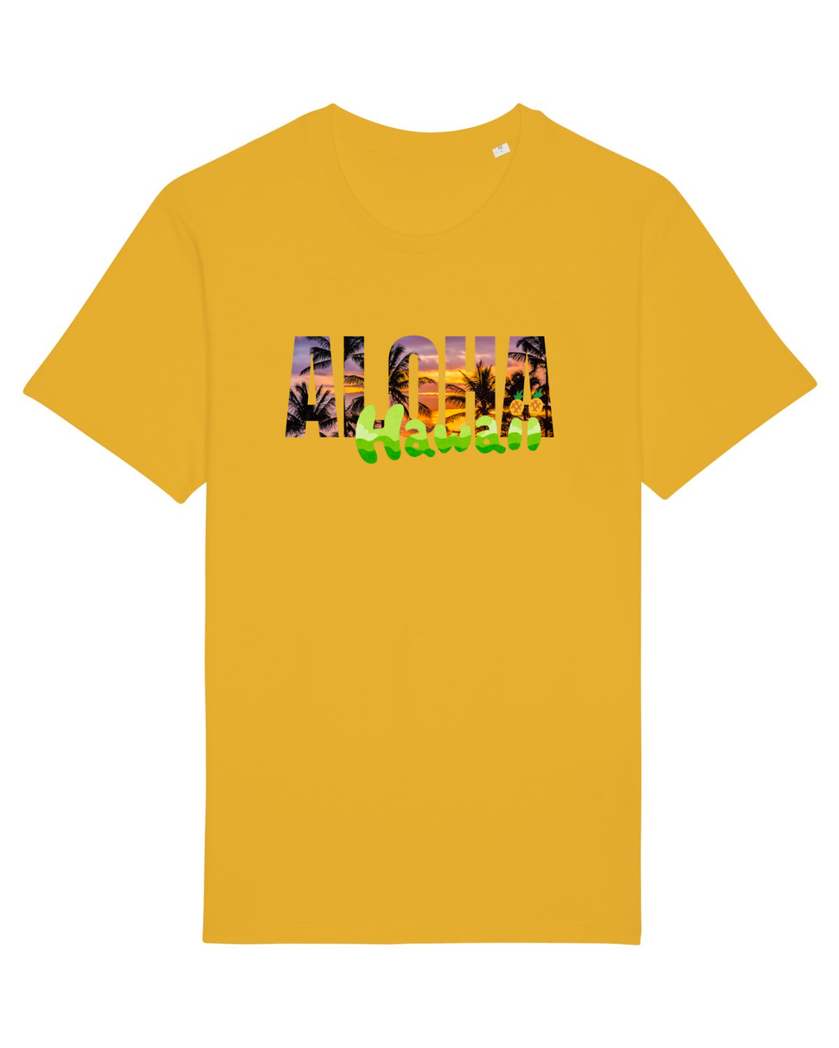 Tricou mânecă scurtă Unisex Rocker Spectra Yellow