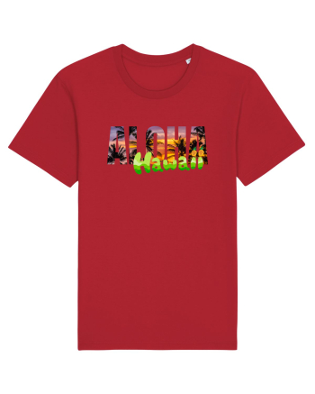 Aloha Hawaii  Red