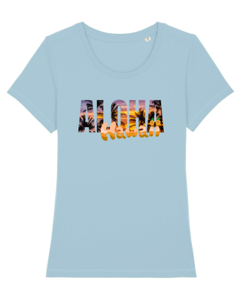Aloha Hawaii  Sky Blue