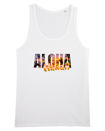 Aloha Hawaii  White