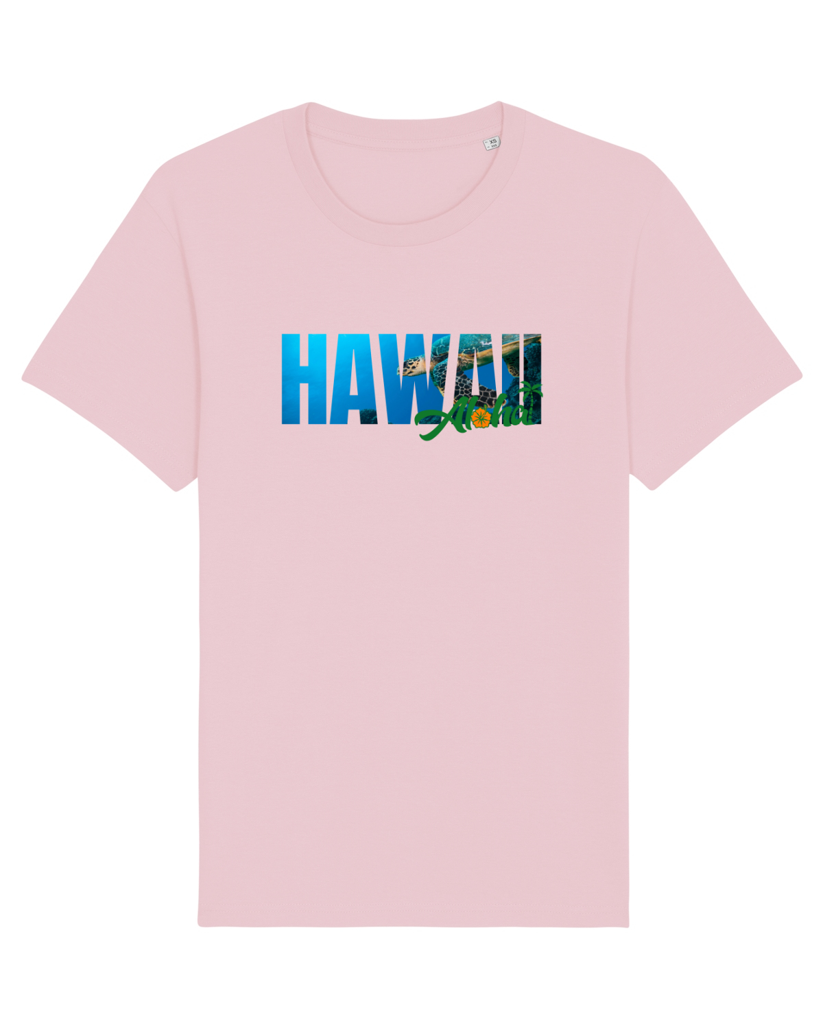 Tricou mânecă scurtă Unisex Rocker Cotton Pink