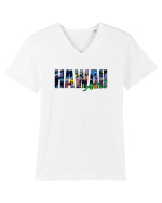 Hawaii  Tricou mânecă scurtă guler V Bărbat Presenter