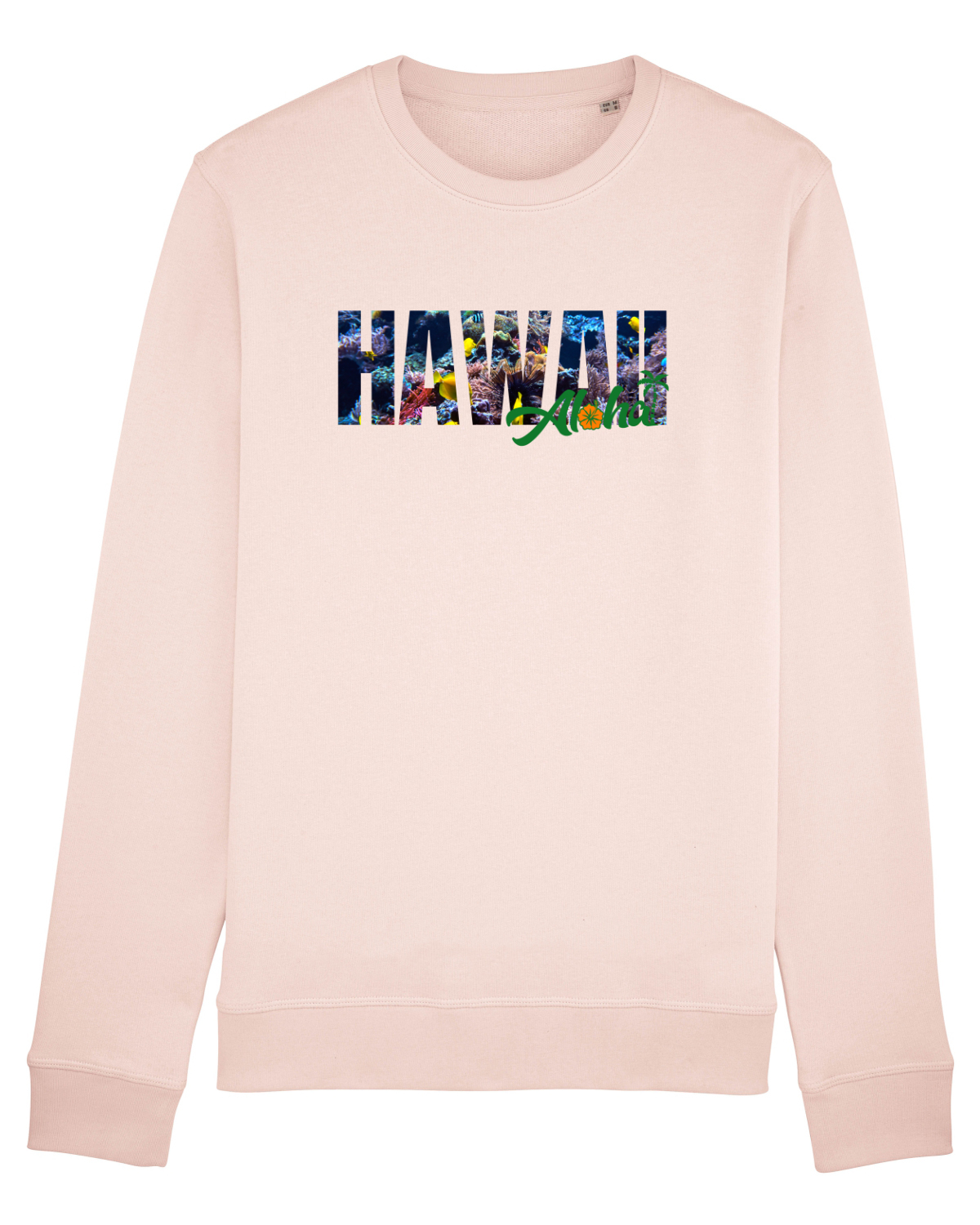Bluză mânecă lungă Unisex Rise Candy Pink