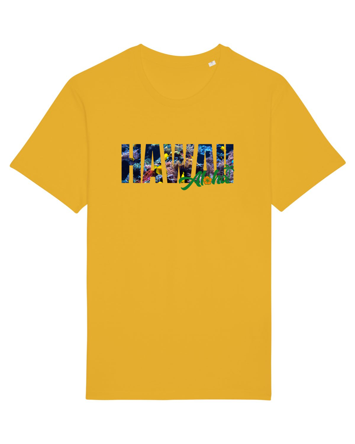 Tricou mânecă scurtă Unisex Rocker Spectra Yellow