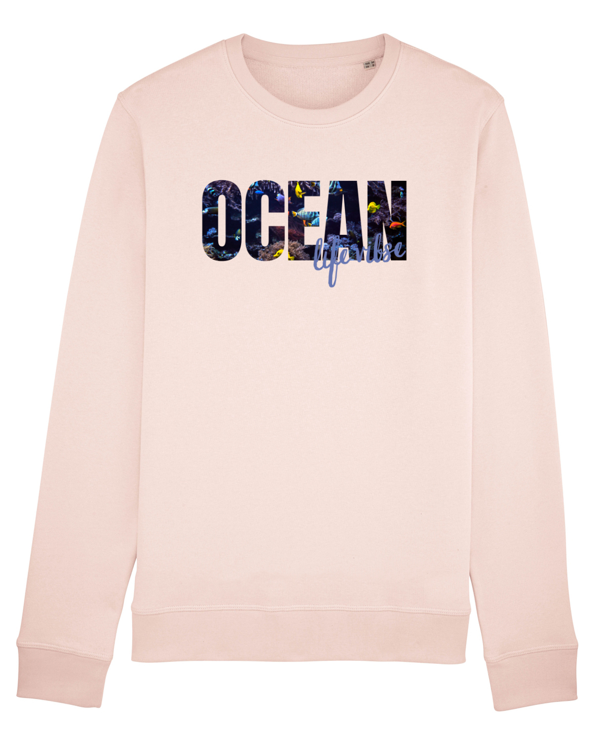 Bluză mânecă lungă Unisex Rise Candy Pink