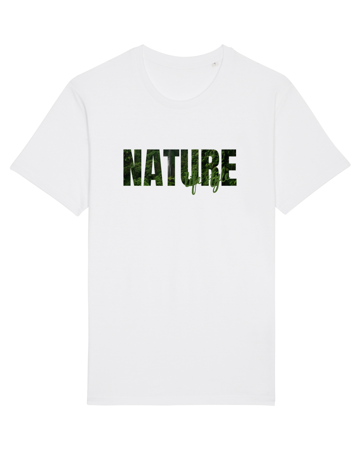 Tricou mânecă scurtă Unisex Rocker White