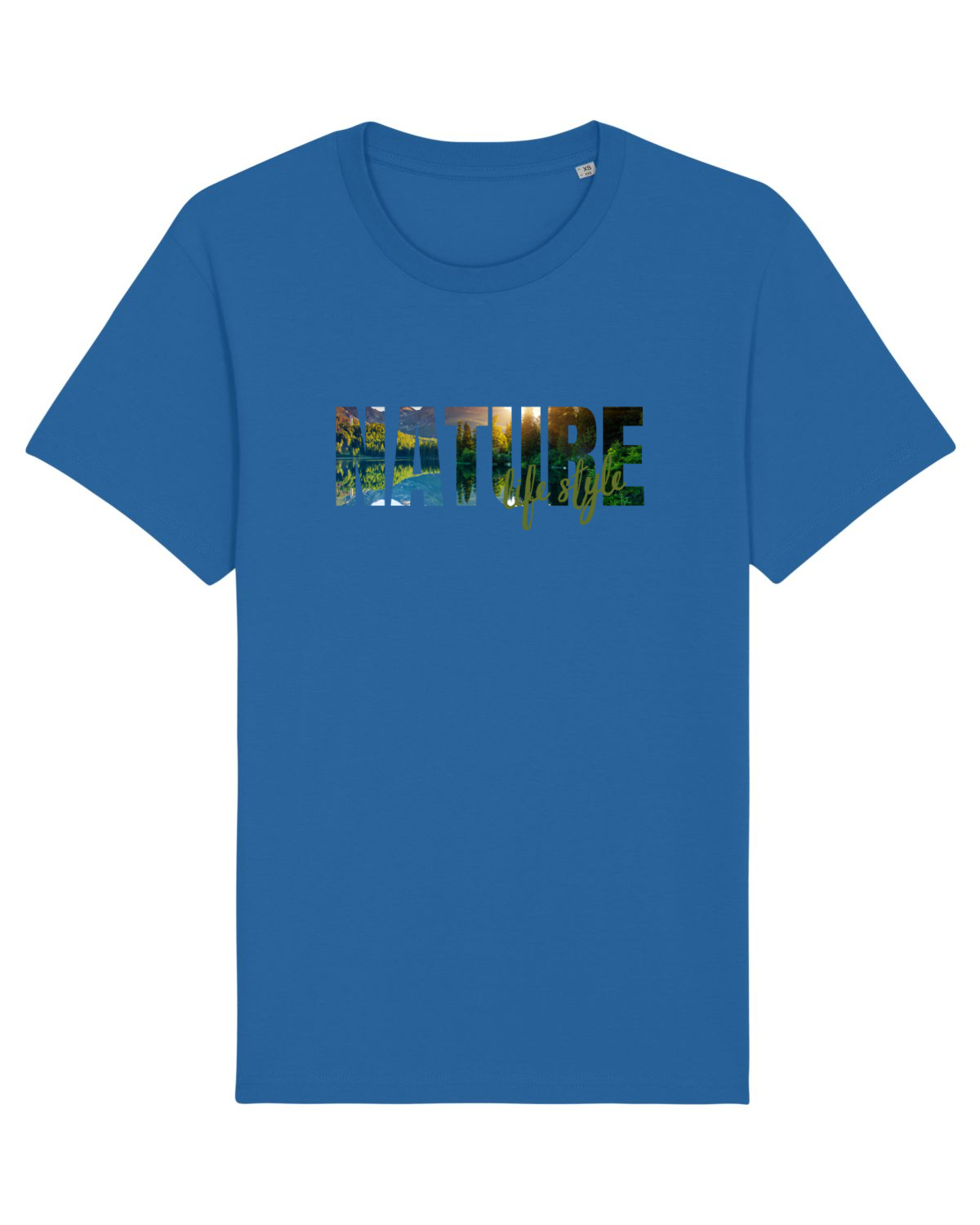 Tricou mânecă scurtă Unisex Rocker Royal Blue