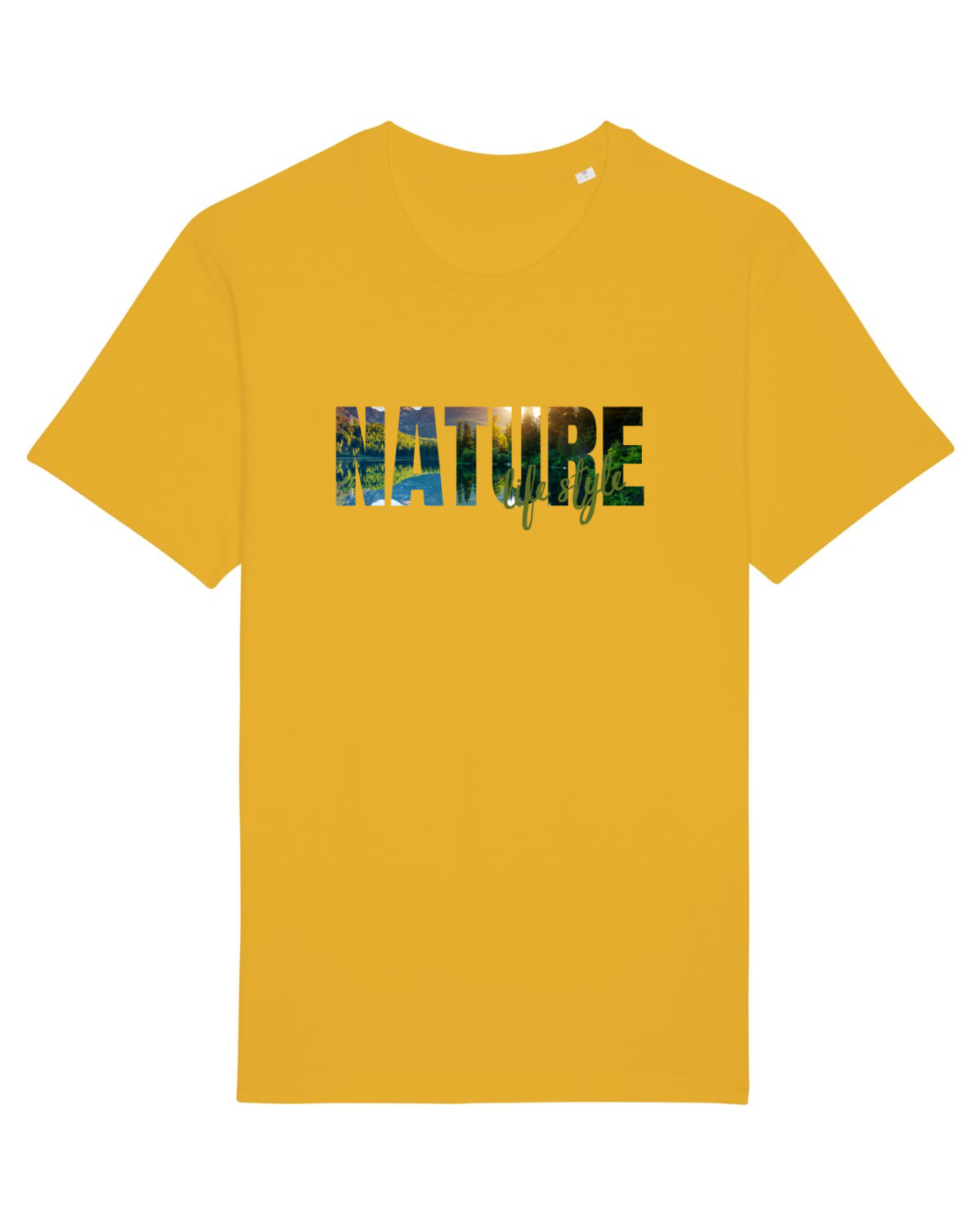 Tricou mânecă scurtă Unisex Rocker Spectra Yellow
