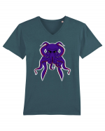 Octopus Tricou mânecă scurtă guler V Bărbat Presenter