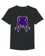 Octopus Tricou mânecă scurtă guler larg Bărbat Skater